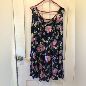 Vintage floral Plum Loco dress